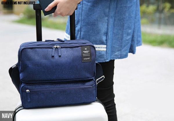 Travel Bag Multi-Compartments - Four Colours Available with Free Delivery