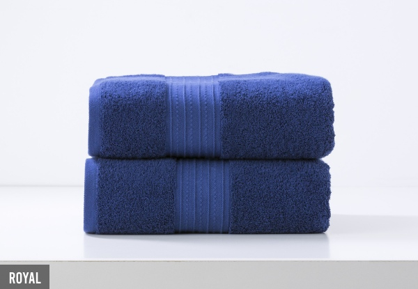 650GSM 80cm Brentwood Quick Dry Towel Set - Available in Six Colours & Two Options