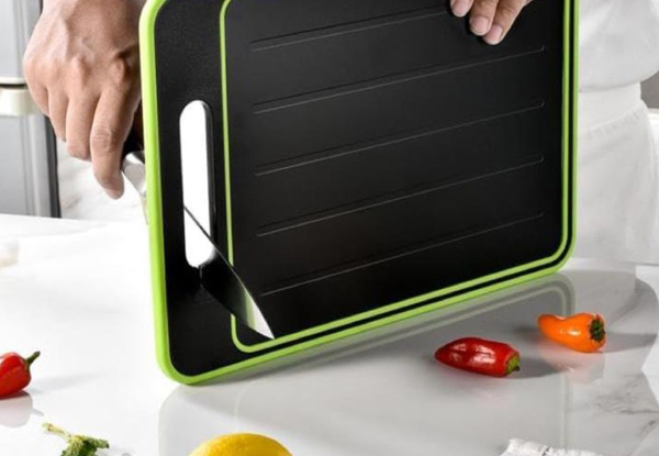 Four-in-One Defrosting Cutting Board - Available in Two Sizes