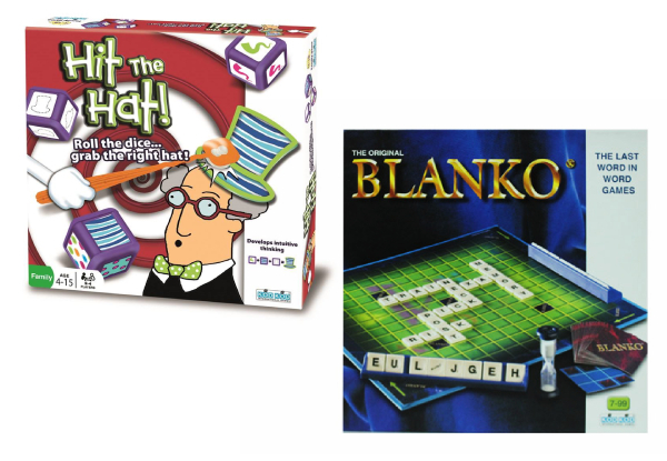Hit the Hat or Blanko Word Board Game with Free Delivery