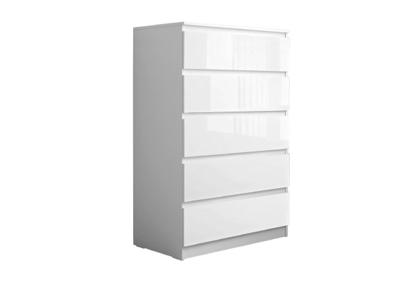 Monaco Five-Drawer Chest - Two Colours Available