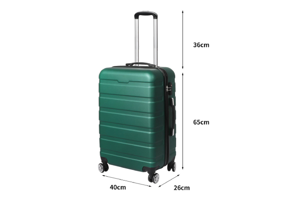 Slimbridge 24-inch Hard Shell Travel Luggage Suitcase - Five Colours Available