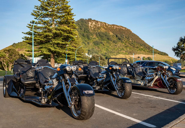 V8 Trike Tour - Mount Maunganui Beach Cruise
