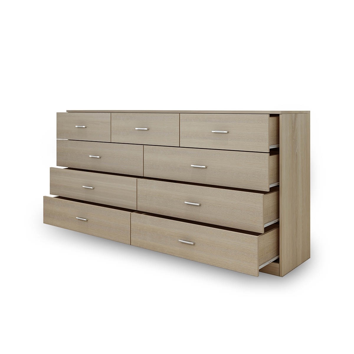 Nine-Chest of Drawers Sideboard Cabinet