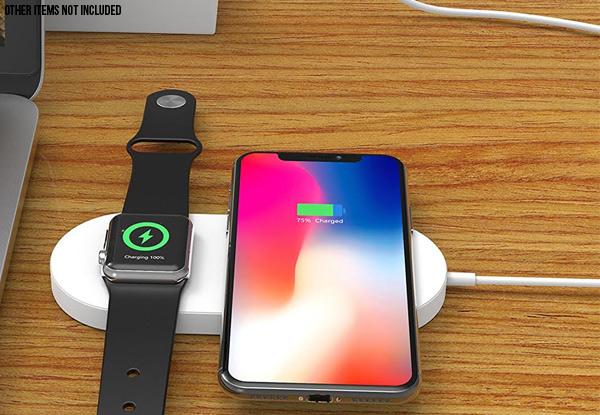 Fast Charging Wireless Charger Pad Compatible with Apple or Samsung with Free Delivery