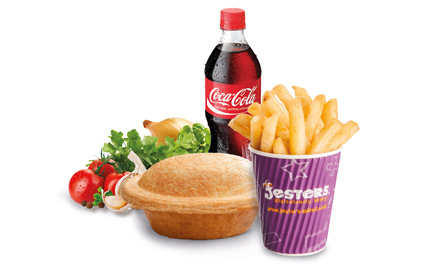 $7.50 for a Any Jaffle Pie Combo incl. Chips & a 420ml Soft Drink (value up to $12.70)