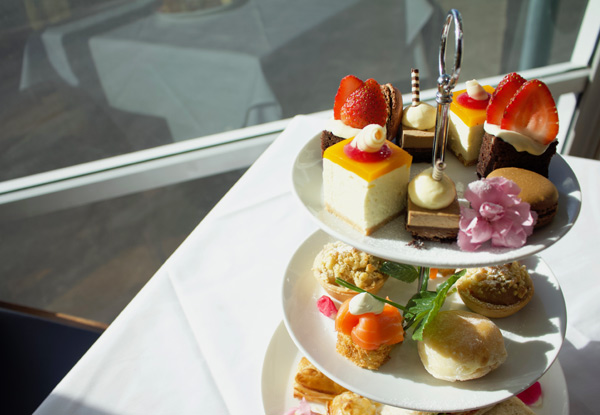 High Tea by the Sea for Two People incl. Tea & Coffee - Options to incl. a Glass of Bubbles & for Four, Six or Eight People