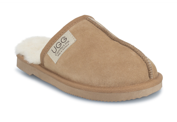 Ugg Australian-Made Water-Resistant Essentials Classic Unisex Sheepskin Scuffs - 10 Sizes Available