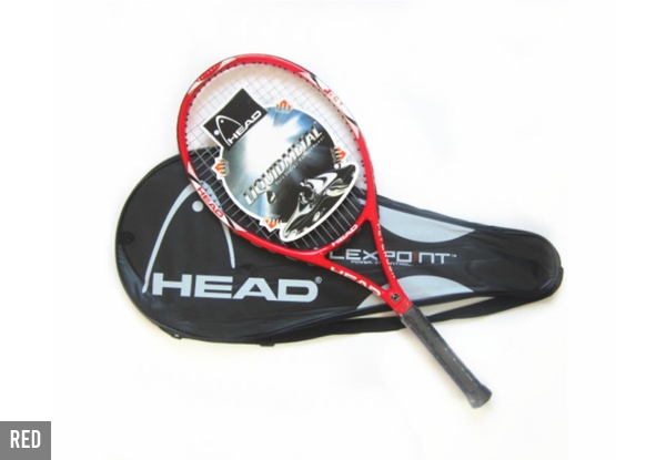 Adult Size Tennis Racket - Three Colours Available
