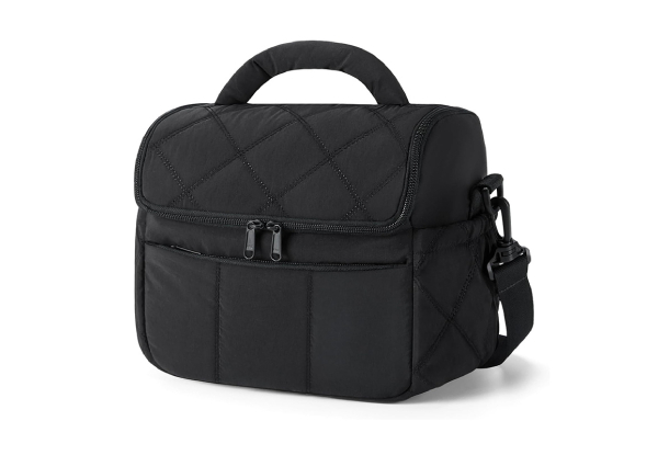 Water-Resistant Crossbody Insulated Lunch Bag - Available in Four Colours