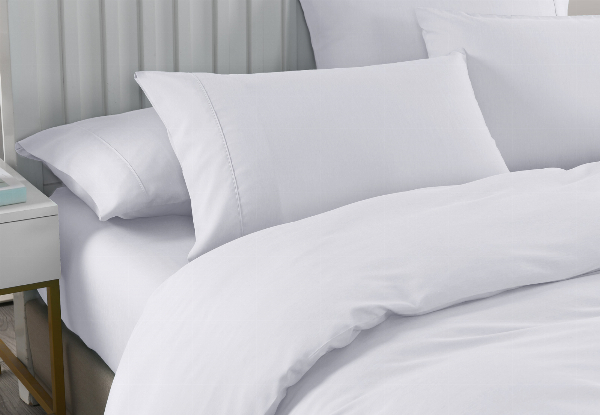 Royal Comfort 2000TC Bamboo Cooling Quilt Cover Incl. Pillowcases - Available in Four Colours & Two Sizes