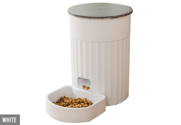 Automatic Pet Food Dispenser - Three Colours Available
