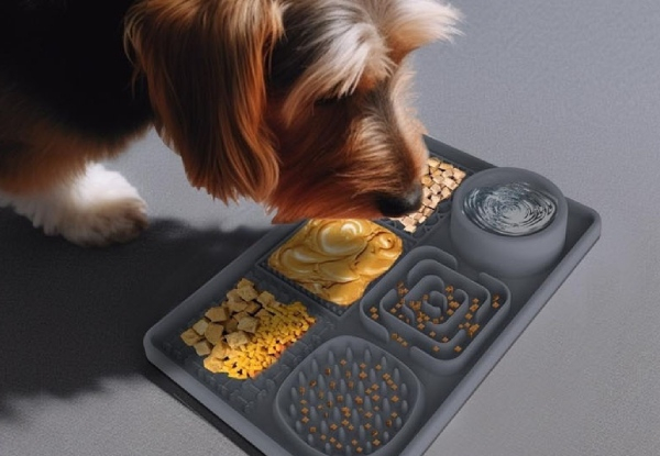 Silicone Pet Licking Pad with Suction Cup