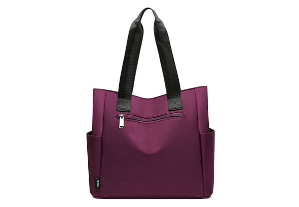 Large Capacity Lightweight Shoulder Bag - Four Colours Available