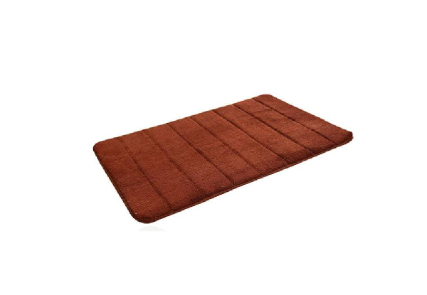 Absorbent Soft Memory Foam Mat Bath - Available in Four Colours & Two Sizes