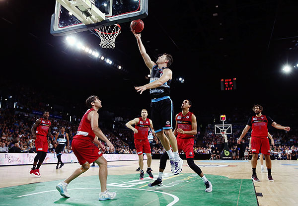 SKYCITY Breakers vs. Perth Wildcats Ladies Night Silver Ticket incl. VIP Lounge Access & a Glass of Bubbles at Spark Arena on November 9th (Payment Processing Fee Applies)