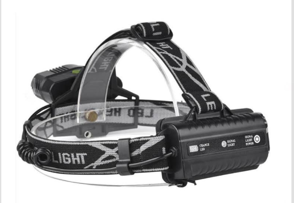 LED Headlamp & Flashlight incl. Batteries - Two Options Available with Free Delivery