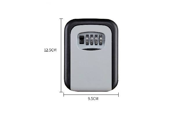 Wall-Mounted Four-Digit Key Storage Box