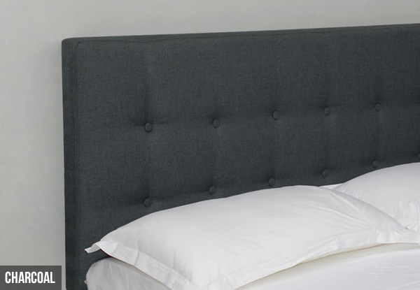 Upholstered Fabric Headboard - Two Colours & Three Sizes Available