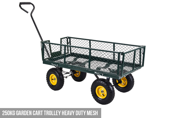 Garden Trolley Cart - Three Options Available