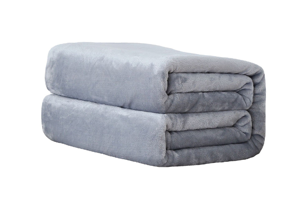 Lightweight Cosy Throw Blanket - Available in Three Colours