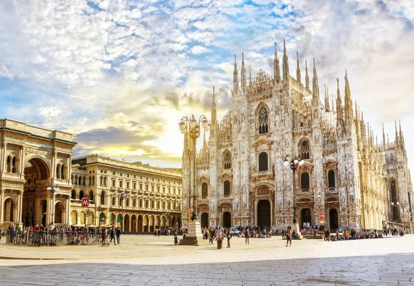 Per-Person, Twin Share, 14-Day Self-Guided Italy & Switzerland Fly/Tour incl. Return International Flights, Scenic Bernina Express Train & Internal Train Between Cities