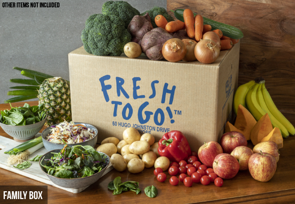 Fruit & Vege Box - Two Sizes Available with Free North Island Urban Delivery