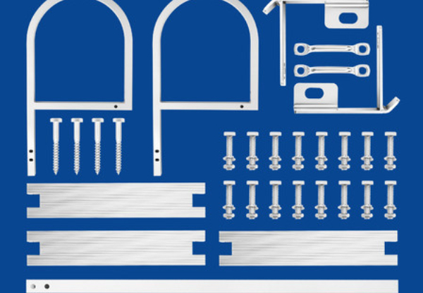 Three-Step Non-Slip Removable Boat Dock Pool Ladder