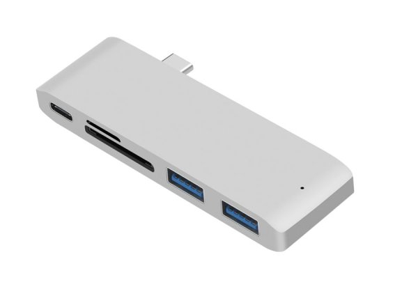 5-in-1 USB Hub Type-C Adapter - Two Colours Available