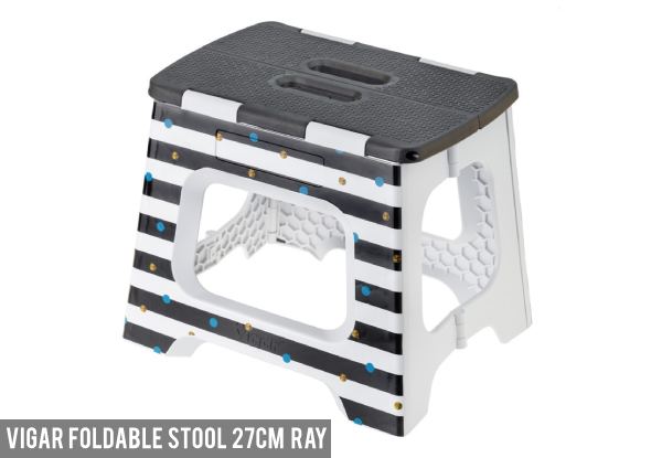 Vigar Foldable Stool Range - Two Colours Available
