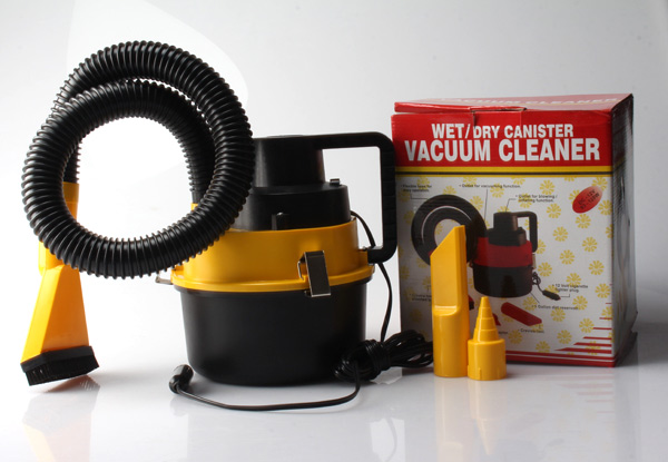 12V Bagless Wet/Dry Vacuum Cleaner