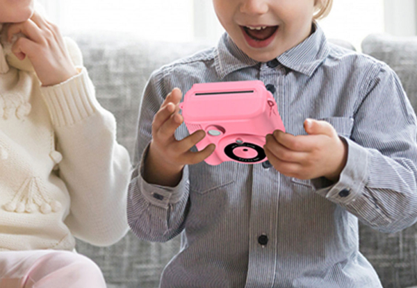 Kids Instant Print Camera Incl. 32GB Card - Three Colours Available