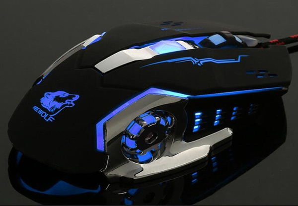 Six-Key Programmable Gaming Mouse with Free Delivery