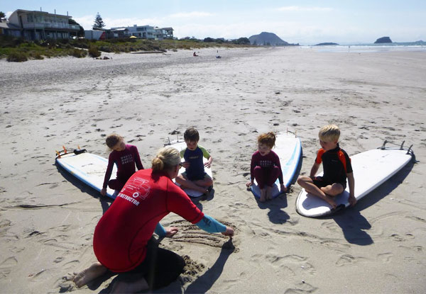 60-Minute Kids' Surf Lesson incl. Wetsuit & Board Hire