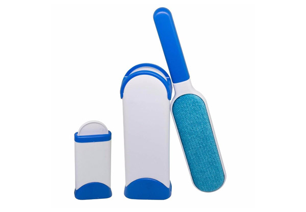 Reusable Self-Cleaning Lint Removal Brush Set
