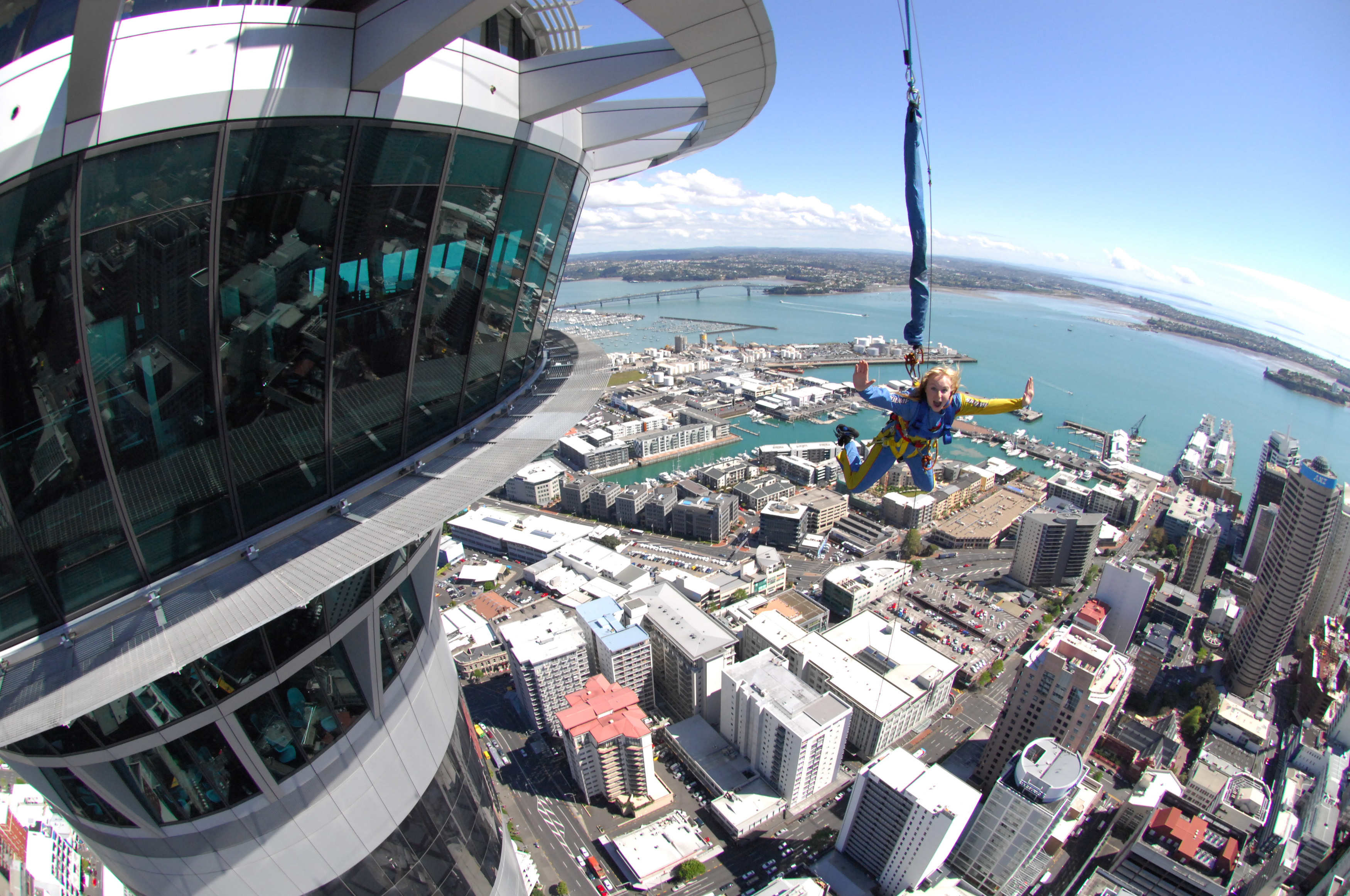 SkyJump off Auckland's Sky Tower - GrabOne