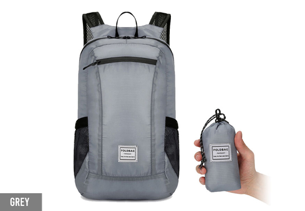 Outdoor Portable & Lightweight Backpack - Eight Colours Available