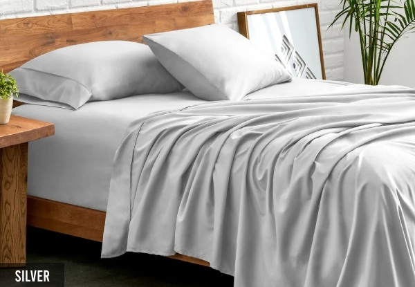 D'Decor Home Premium Cotton Blend Sheet Set - Available in Seven Colours & Two Sizes