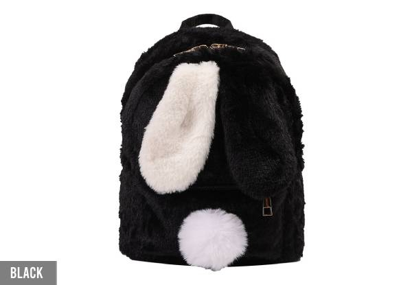 Plush Rabbit Ear Backpack - Four Colours Available