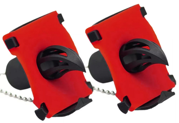 Two-Piece Portable Funnel Can Opener Set - Available in Two Colours & Option for Two Sets