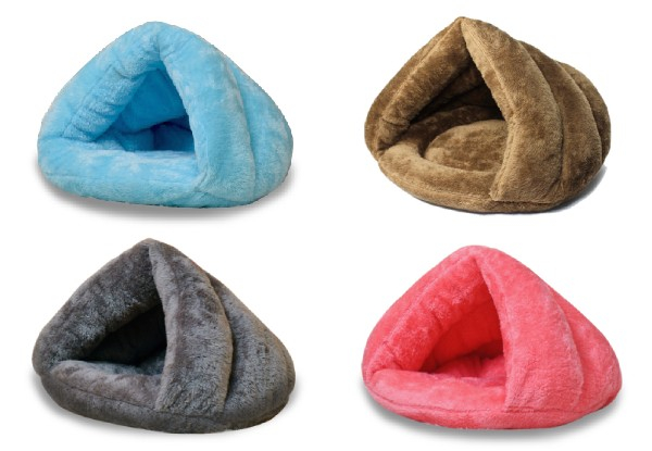 Pet Cave Sleeping Bed - Four Colours Available