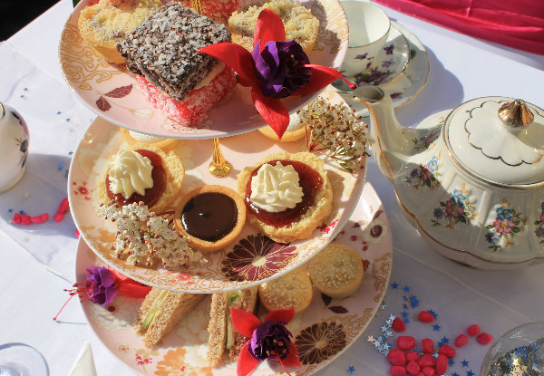 Sparkling High Tea for Two People incl. Garden Access - Options for up to Eight People