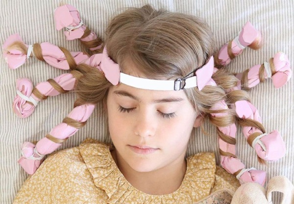 One-Pack Hair Curler Band - Four Colours Available & Option for Two-Pack