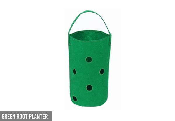 Two-Pack Hanging Planting Bags - Two Options Available - Option for Four-Pack