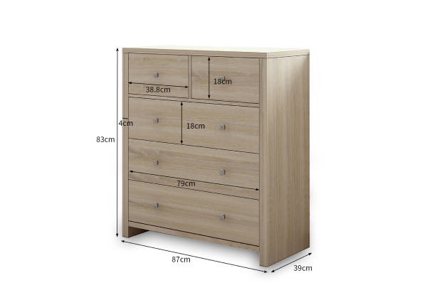 Modern Tallboy - Two Colours Available