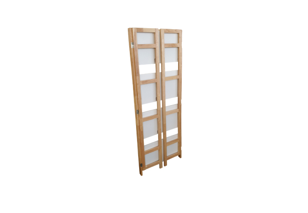 Bonux Foldaway Bamboo Four-Level Shelf