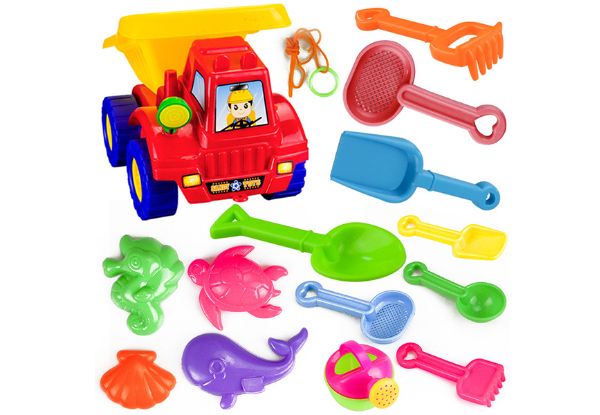 14-Piece Sand Toy Set - Option for Two Sets Available