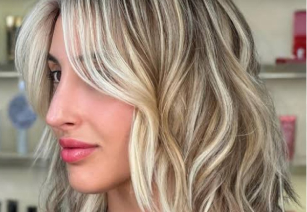Hair Colour, Cut & Treatment Package at Square Roots incl. Cut, Blow Wave & Treatment - Options for Root Touch Up, Half-Head of Foils, or Full-Head of Foils
