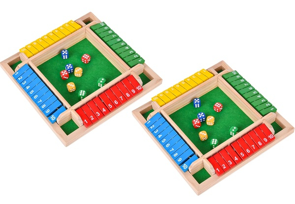 Puzzle Board Dice Game - Option for Two-Set