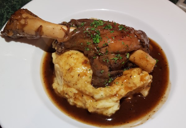 Two Traditional Scotch Fillet or Lamb Shank Meals